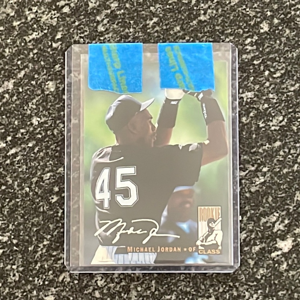 Michael Jordan Upper Deck Rookie Class Baseball Card